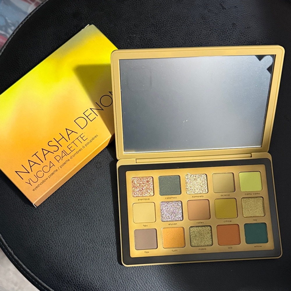 Natasha Denona Yucca Palette - Bold Yellow and Orange Hues - Picture 4 of 5